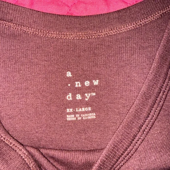 A New Day Ribbed High Neck Tank Tops (3) - Picture 4 of 5